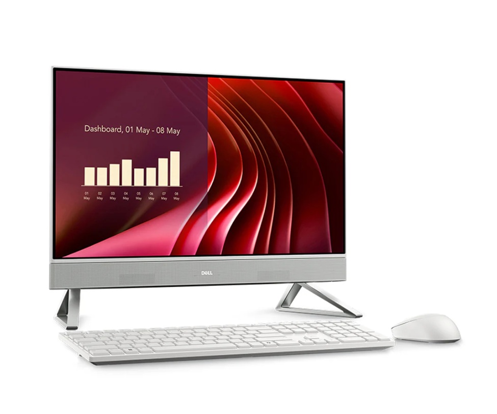 Dell DEC24250-7482WHT-PUS  Core 7-150U 24-inch Full HD Touch screen All in One Desktop White