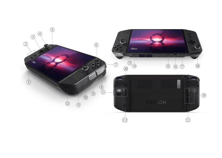 Lenovo Legion Go S 8APU1 83N6000GUS Gaming Console - Image 4