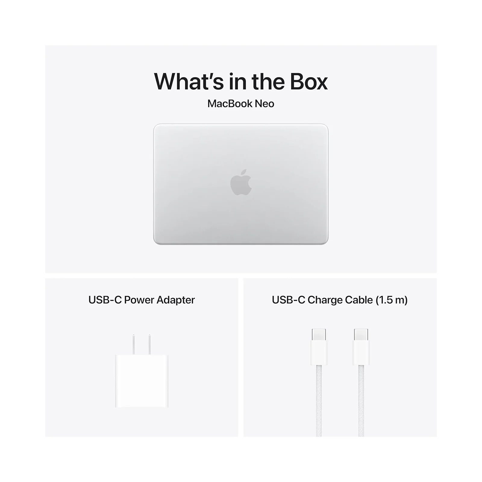 Apple MacBook Neo 13" – Apple A18 Pro 6-Core, 8GB RAM, 256GB SSD, Liquid Retina Display – Silver - Image 3