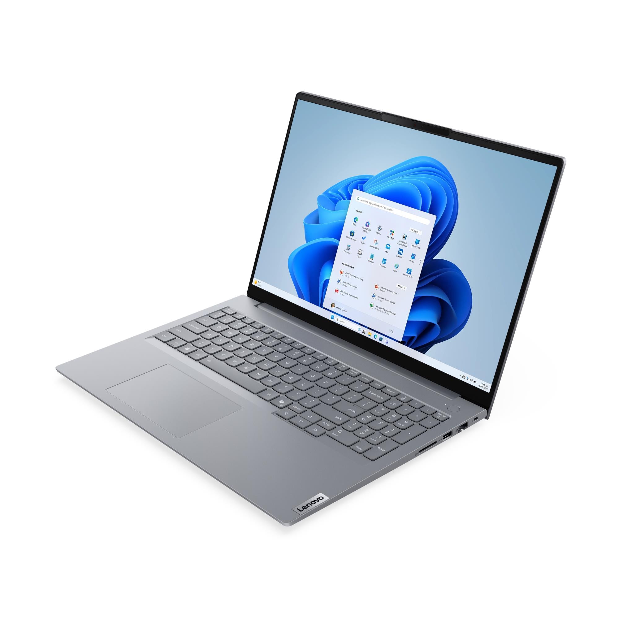 Lenovo ThinkBook 16 G9 IRL Core 5-210H, 16GB RAM, 512GB SSD, 16" Display – Arctic Grey - Includes Topload Case - Image 2