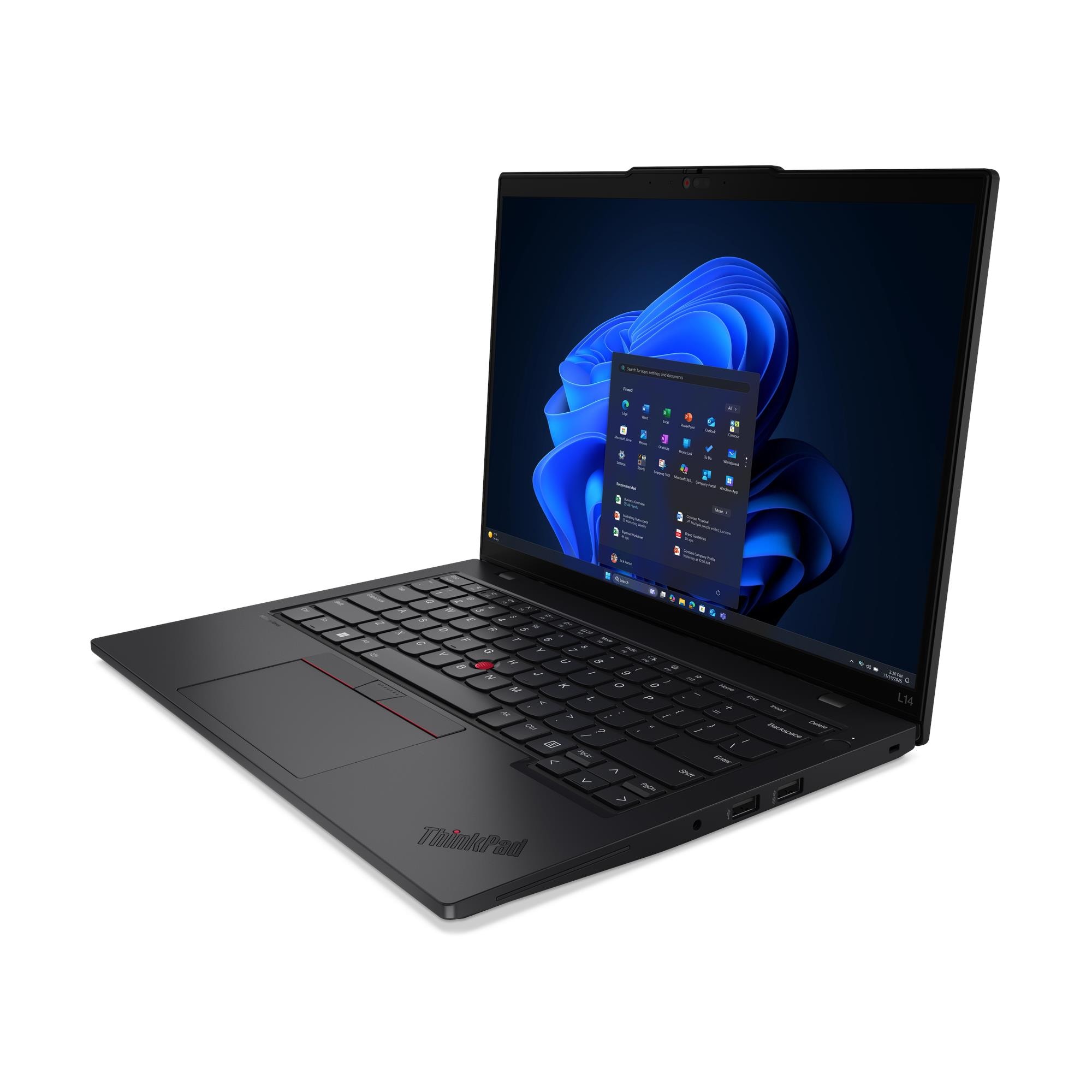 Lenovo ThinkPad L14 Gen 6 Core Ultra 7 255U, 16GB RAM, 512GB SSD, 14" Display – Black - Image 2