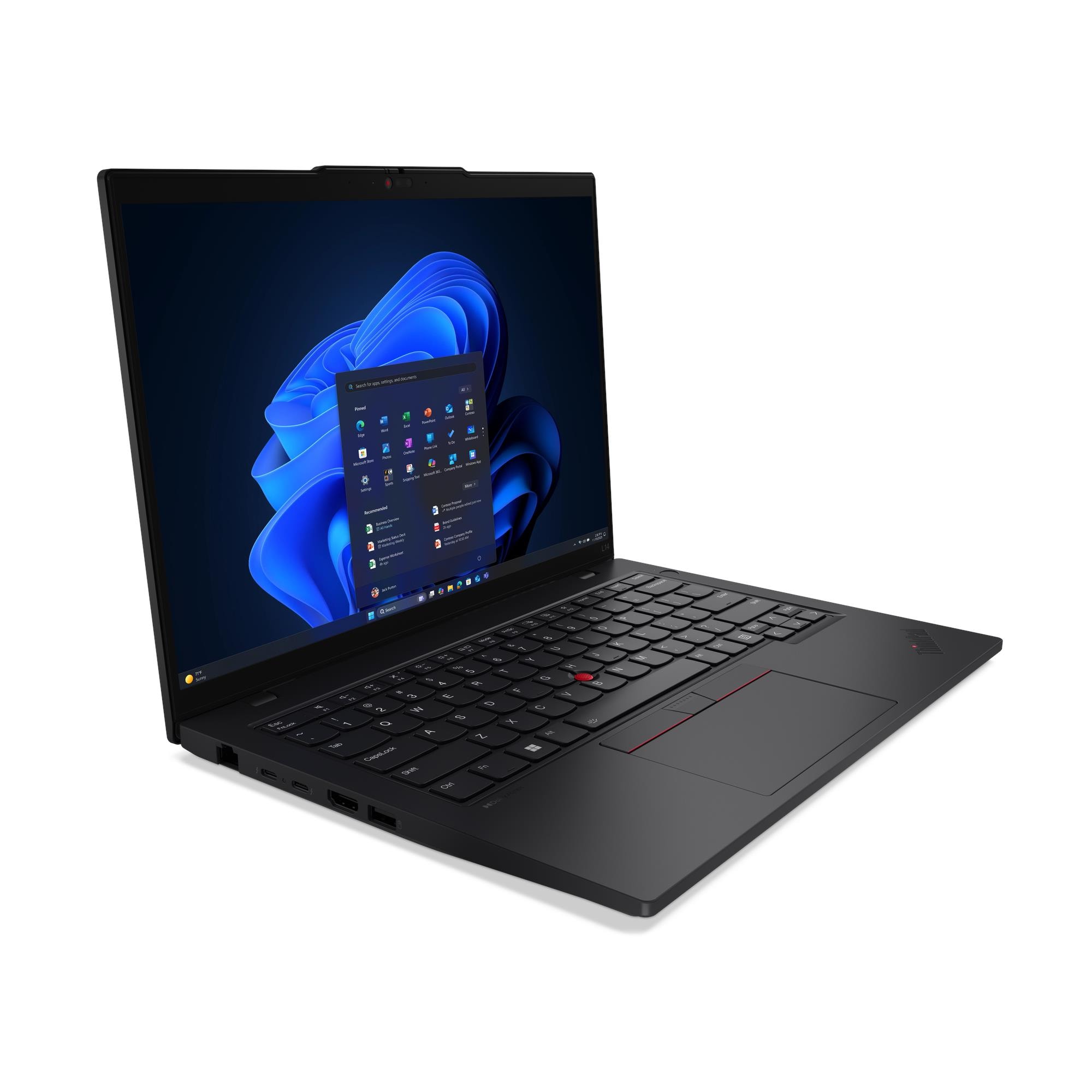 Lenovo ThinkPad L14 Gen 6 Core Ultra 7 255U, 16GB RAM, 512GB SSD, 14" Display – Black - Image 3