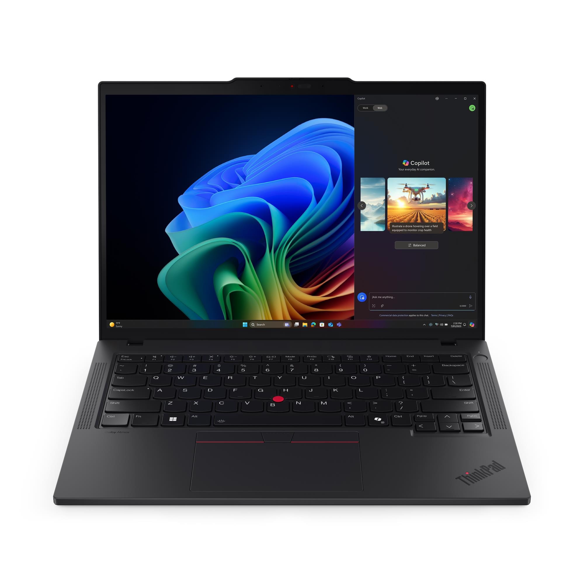 Lenovo ThinkPad T14 G6 Core Ultra 7 258V, 32GB RAM, 1TB SSD, 14" Display – Black - Image 3