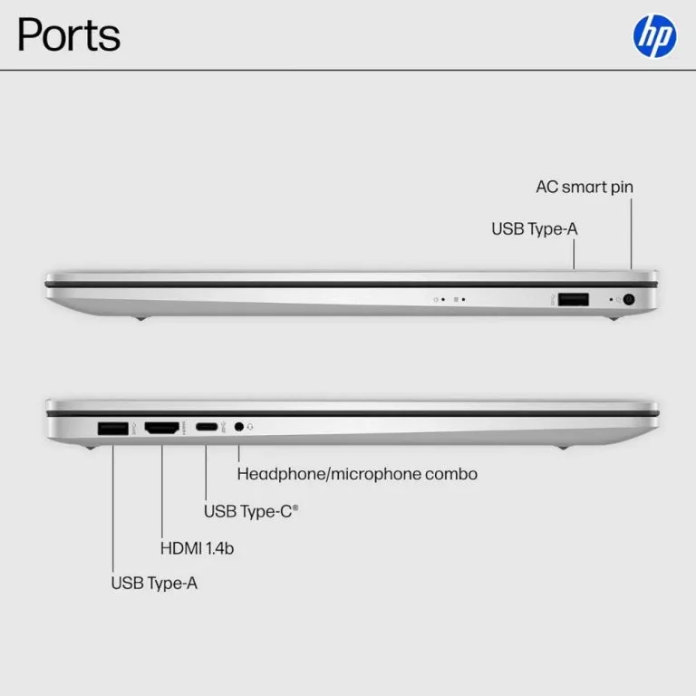 HP 17 17-CP2025DX — Ryzen 5 7520U / 8GB / 512GB SSD / 17.3" FHD - Image 3