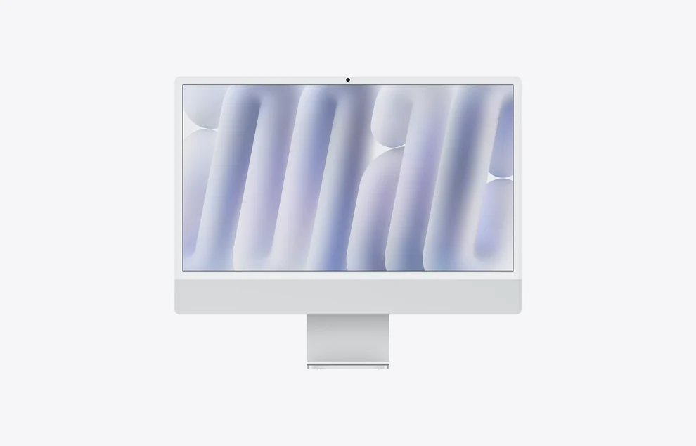 Apple iMac 24" – Apple M4 8-Core, 16GB RAM, 256GB SSD, Retina Display – Silver