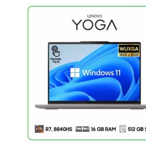 Lenovo Yoga 7 16AHP9 – AMD Ryzen 7 8840HS, 16GB RAM, 1TB SSD, 16" Touch 2-in-1